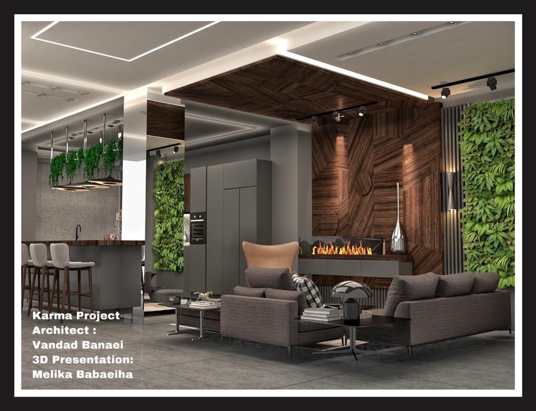 پروژه طراحی داخلی ساختمان کارما رزیدنس